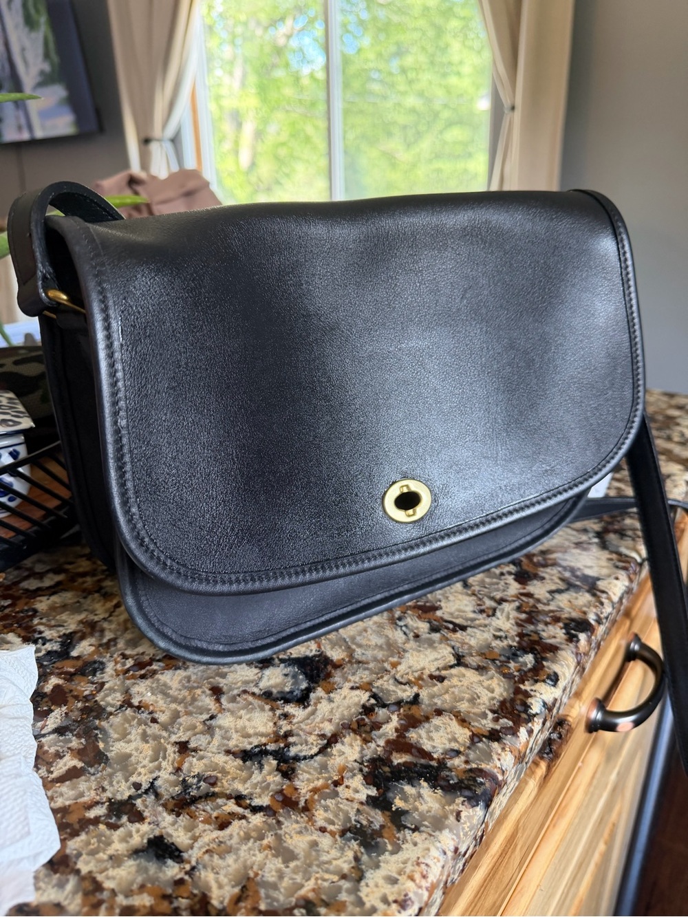 Vintage Coach city bag